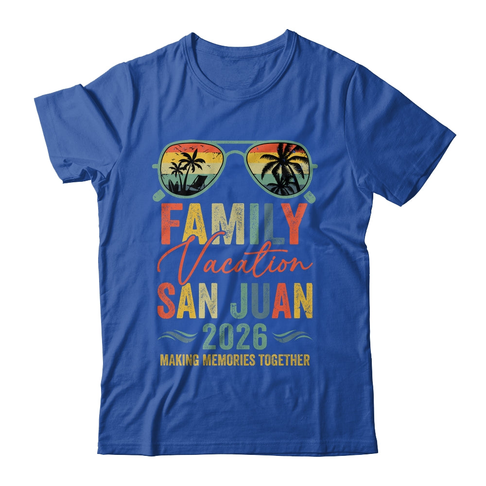 San Juan Vacation 2026 Matching Family Group Summer Shirt & Tank Top | teecentury