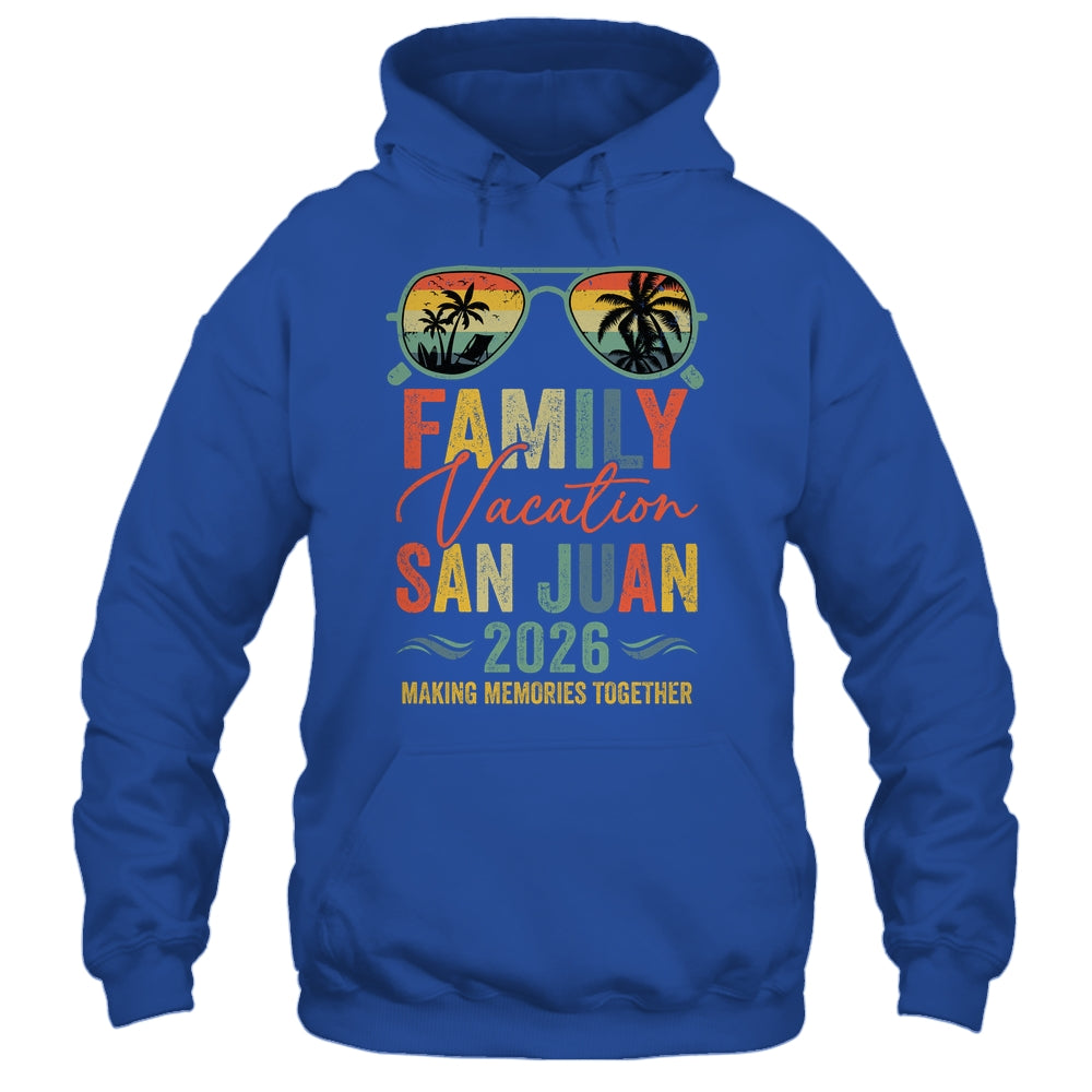 San Juan Vacation 2026 Matching Family Group Summer Shirt & Tank Top | teecentury