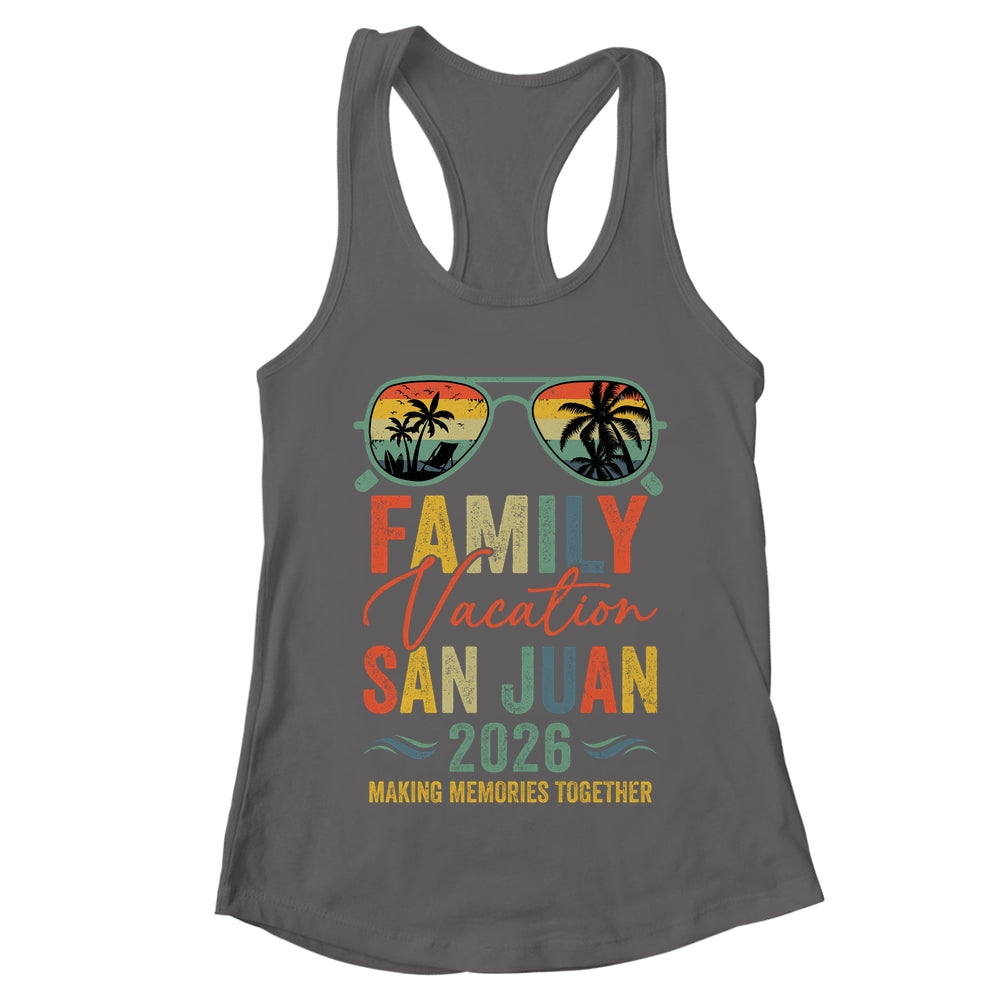 San Juan Vacation 2026 Matching Family Group Summer Shirt & Tank Top | teecentury
