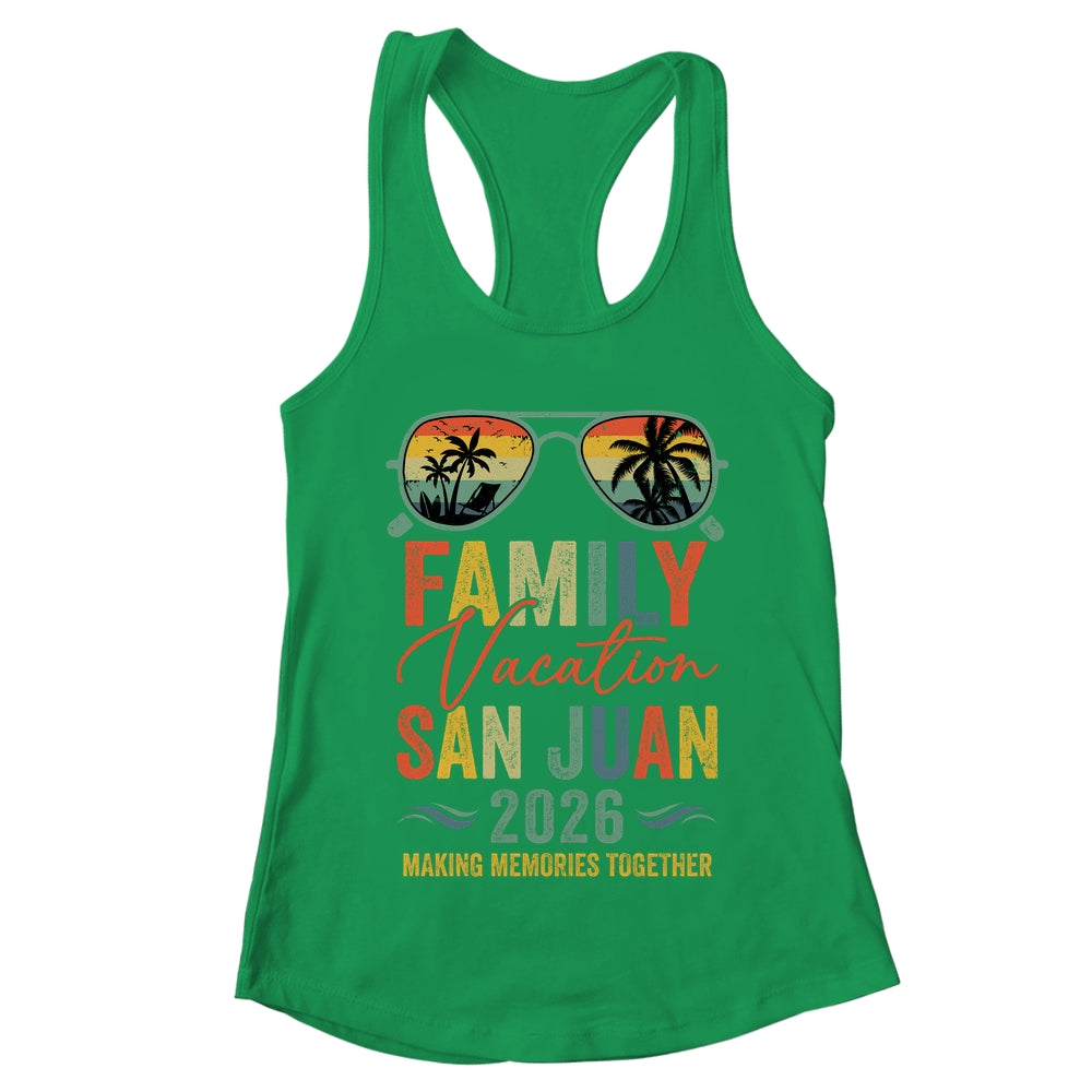 San Juan Vacation 2026 Matching Family Group Summer Shirt & Tank Top | teecentury