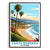 Santa Barbara Vintage Travel Poster Coastal View Souvenir Wall Art Landscape Prints Paintings Picture For Home Room Living Room Office Bedroom Aesthetic Decor Unframed | teecentury