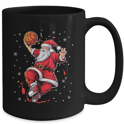 Santa Claus Basketball Christmas Xmas For Basketball Men Mug | teecentury