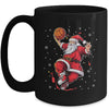 Santa Claus Basketball Christmas Xmas For Basketball Men Mug | teecentury