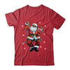 Santa Claus Black Christmas Afro African American Xmas Shirt & Sweatshirt | teecentury