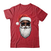 Santa Claus Black Xmas Santa Afro African American Christmas Shirt & Sweatshirt | teecentury