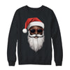 Santa Claus Black Xmas Santa Afro African American Christmas Shirt & Sweatshirt | teecentury