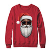 Santa Claus Black Xmas Santa Afro African American Christmas Shirt & Sweatshirt | teecentury