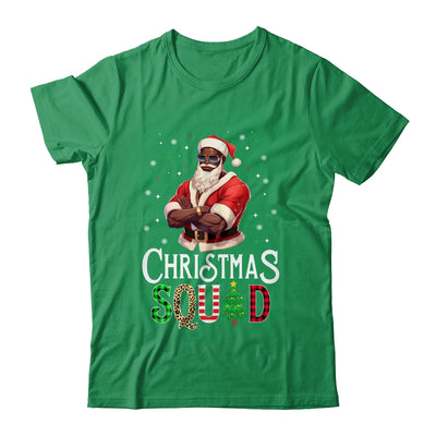 Santa Claus Christmas Squad Black Men African American Shirt & Sweatshirt | teecentury