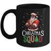 Santa Claus Christmas Squad Black Men African American Mug | teecentury