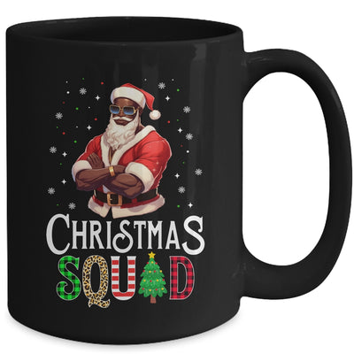 Santa Claus Christmas Squad Black Men African American Mug | teecentury