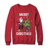 Santa Claus Guitarist Merry Christmas Guitar Men Dad Shirt & Sweatshirt | teecentury