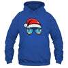 Santa Claus Hat Sunglasses Beach Christmas In July Summer Shirt & Tank Top | teecentury