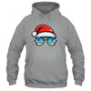 Santa Claus Hat Sunglasses Beach Christmas In July Summer Shirt & Tank Top | teecentury
