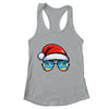 Santa Claus Hat Sunglasses Beach Christmas In July Summer Shirt & Tank Top | teecentury