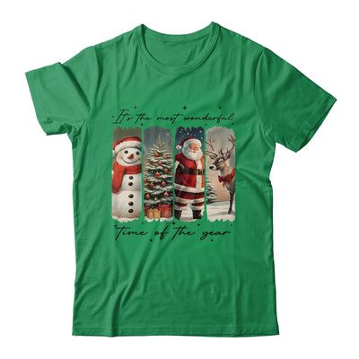 Santa Claus Merry Christmas Coquette Bow Reindeer Snowman Shirt & Sweatshirt | teecentury