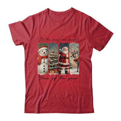 Santa Claus Merry Christmas Coquette Bow Reindeer Snowman Shirt & Sweatshirt | teecentury