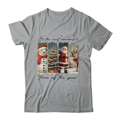 Santa Claus Merry Christmas Coquette Bow Reindeer Snowman Shirt & Sweatshirt | teecentury