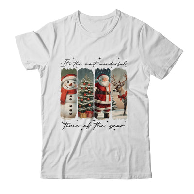 Santa Claus Merry Christmas Coquette Bow Reindeer Snowman Shirt & Sweatshirt | teecentury
