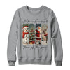 Santa Claus Merry Christmas Coquette Bow Reindeer Snowman Shirt & Sweatshirt | teecentury