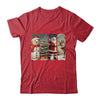 Santa Claus Vintage Christmas Coquette Bow Reindeer Snowman Shirt & Sweatshirt | teecentury