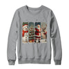 Santa Claus Vintage Christmas Coquette Bow Reindeer Snowman Shirt & Sweatshirt | teecentury
