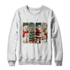 Santa Claus Vintage Christmas Coquette Bow Reindeer Snowman Shirt & Sweatshirt | teecentury