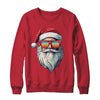 Santa Face Retro Sunglasses Christmas Men Women Xmas Shirt & Sweatshirt | teecentury