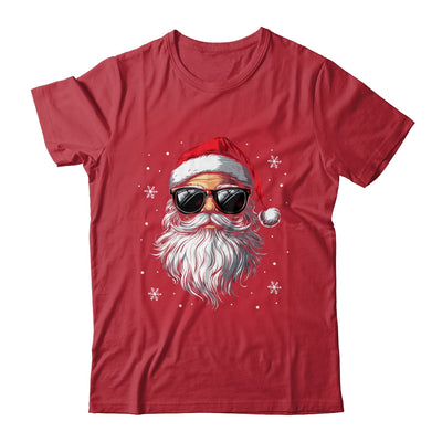Santa Face Retro Sunglasses Christmas Xmas For Mens Boys Shirt & Sweatshirt | teecentury
