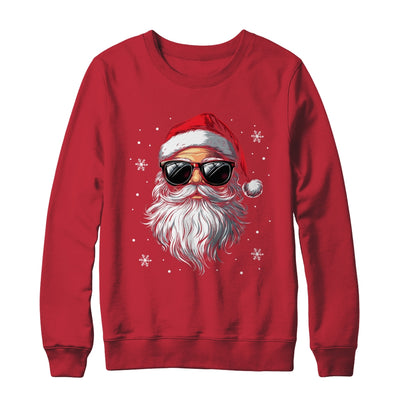 Santa Face Retro Sunglasses Christmas Xmas For Mens Boys Shirt & Sweatshirt | teecentury
