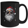 Santa Face Retro Sunglasses Christmas Xmas For Mens Boys Mug | teecentury