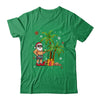 Santa Hawaiian Hawaii Christmas Palm Tree Lights Xmas Funny Shirt & Sweatshirt | teecentury