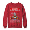 Santa I Was Serious About The Hippo Funny Ugly Christmas Shirt & Sweatshirt | teecentury
