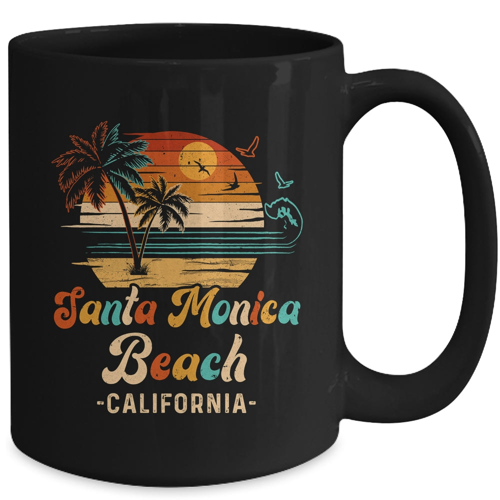 Santa Monica Beach California Vacation 2024 Matching Family Group Mug | teecentury