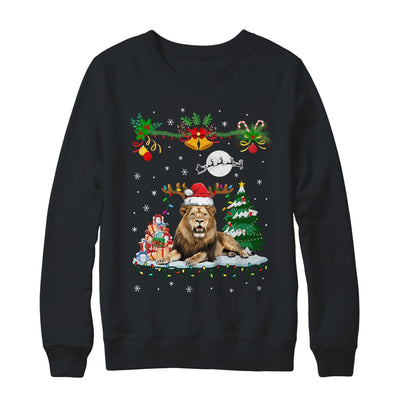 Santa Reindeer Lion Christmas Xmas Presents Ornaments Family Shirt & Sweatshirt | teecentury