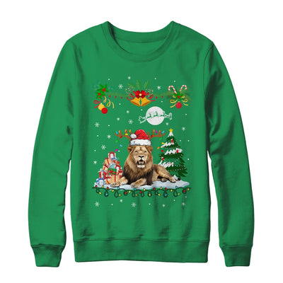 Santa Reindeer Lion Christmas Xmas Presents Ornaments Family Shirt & Sweatshirt | teecentury
