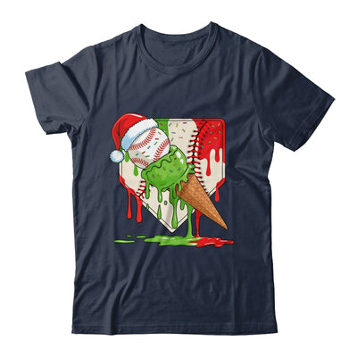 Santa Sports Ice Baseball Christmas Xmas Kid Men Boys Shirt & Sweatshirt | teecentury