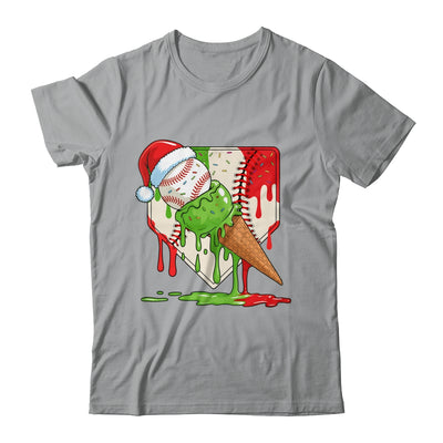 Santa Sports Ice Baseball Christmas Xmas Kid Men Boys Shirt & Sweatshirt | teecentury