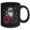 Santa Sunglasses Cool Santa Claus Vintage Christmas Party Mug | teecentury