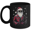 Santa Sunglasses Cool Santa Claus Vintage Christmas Party Mug | teecentury
