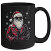 Santa Sunglasses Cool Santa Claus Vintage Christmas Party Mug | teecentury