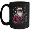 Santa Sunglasses Cool Santa Claus Vintage Christmas Party Mug | teecentury