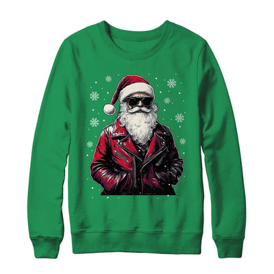 Santa Sunglasses Cool Santa Claus Vintage Christmas Party Shirt & Sweatshirt | teecentury
