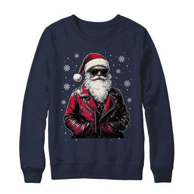 Santa Sunglasses Cool Santa Claus Vintage Christmas Party Shirt & Sweatshirt | teecentury