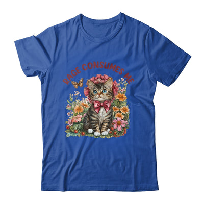 Sarcastic Cat Meme Rage Consumes Me Funny Cat Meme Men Women Shirt & Tank Top | teecentury