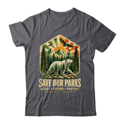 Save Our Parks Nature Hiking Camping Outdoor Vintage Graphic Shirt & Tank Top | teecentury