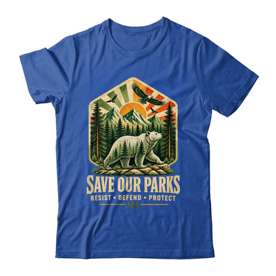Save Our Parks Nature Hiking Camping Outdoor Vintage Graphic Shirt & Tank Top | teecentury