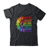 Say Gay Protect Trans Kids Read Banned Books LGBT Flower Shirt & Tank Top | teecentury