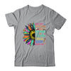 Say Gay Protect Trans Kids Read Banned Books Teach Sunflower Shirt & Tank Top | teecentury