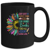 Say Gay Protect Trans Kids Read Banned Books Teach Sunflower Mug | teecentury