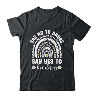 Say No To Drugs Red Ribbon Week Rainbow Shirt & Hoodie | teecentury